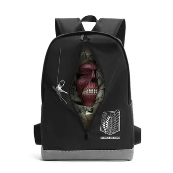 Attack on Titan Creative Zippered Ripper Backpack Oxford School Bag Anime Middle School Students Large Capacity Laptop Mochila
Attack on Titan Creative Zippered Ripper Backpack Oxford School Bag Anime Middle School Students Large Capacity Laptop Mochila