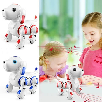 Programable Wireless Remote Control Smart Robot Dog Toys Talking Robot Intelligent Talking Robot Dog Toy Electronic Pet kid Gift
Programable Wireless Remote Control Smart Robot Dog Toys Talking Robot Intelligent Talking Robot Dog Toy Electronic Pet kid Gift