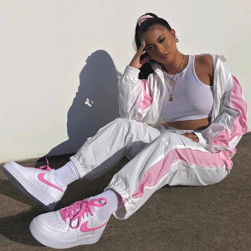 BKLD 2019 Women White Side Zipper Split Elastic Waist Pants Summer New High Waist pants Trousers Streetwear Long Pants Women 
BKLD 2019 Women White Side Zipper Split Elastic Waist Pants Summer New High Waist pants Trousers Streetwear Long Pants Women