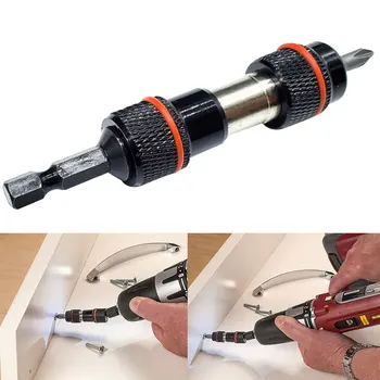 Alloy Connecting Rod Electric Drill Universal Hard Screwdriver Parts Adapter Multifunction Extension Home Durable Portable 
Alloy Connecting Rod Electric Drill Universal Hard Screwdriver Parts Adapter Multifunction Extension Home Durable Portable