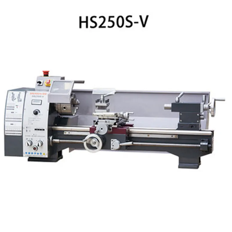 HS250S-V Mini Lathe Small Household Multi-function Metal Lathe Machining Center Stainless Steel Machine Tools Mechanical Device
HS250S-V Mini Lathe Small Household Multi-function Metal Lathe Machining Center Stainless Steel Machine Tools Mechanical Device