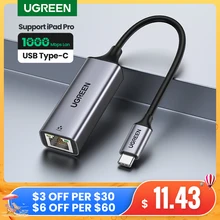 UGREEN USB C Ethernet Network Adapter USB to RJ45 USB Ethernet Adapter for Laptop Macbook Samsung S20 USB Ethernet Network Card UGREEN USB C Ethernet Network Adapter USB to RJ45 USB Ethernet Adapter for Laptop Macbook Samsung S20 USB Ethernet Network Card
