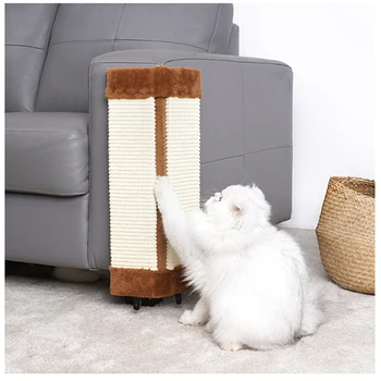Cat Scratcher Sisal Board Furniture Protector Pad Mat Claws Care Cat Kitten Toy Sofa Scratching Post Protector with Magic Stick
Cat Scratcher Sisal Board Furniture Protector Pad Mat Claws Care Cat Kitten Toy Sofa Scratching Post Protector with Magic Stick