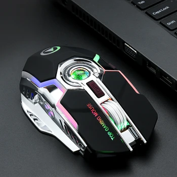 Wireless Gaming Mouse Rechargeable Silent LED Backlit Mice USB Optical Ergonomic 7 Keys RGB Backlit For Laptop Computer
Wireless Gaming Mouse Rechargeable Silent LED Backlit Mice USB Optical Ergonomic 7 Keys RGB Backlit For Laptop Computer