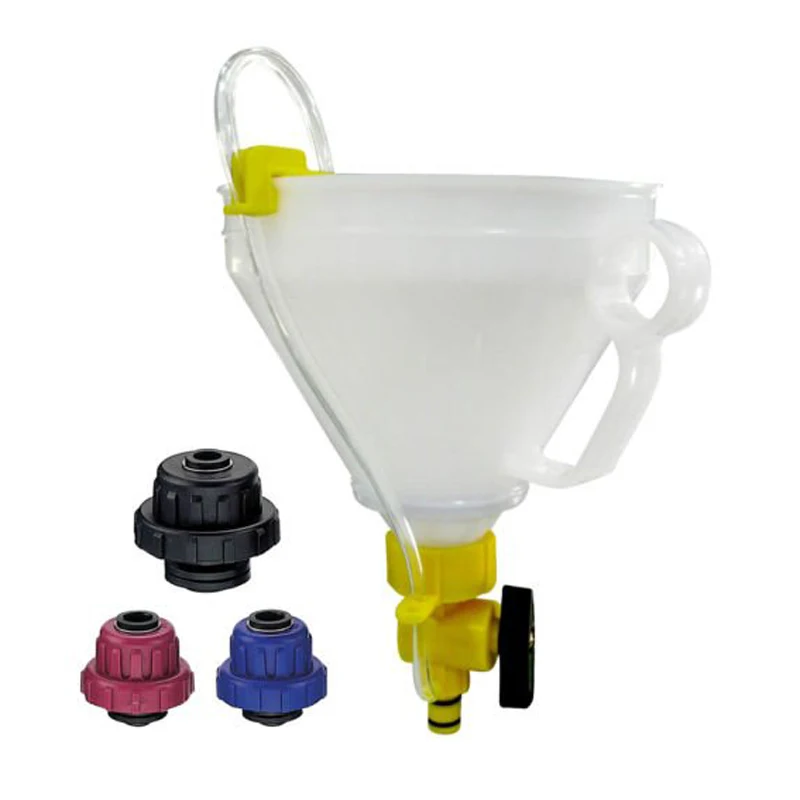 Car Engine Coolant Refilling Funnel Tool Auto Cooling System Filling Garage Tools With Universal Adapter TP1194 |