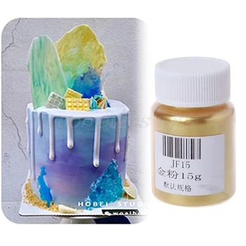 5/15g Edible Flash Glitter Golden Powder Decorating Food Cake Baking DIY Powder
5/15g Edible Flash Glitter Golden Powder Decorating Food Cake Baking DIY Powder