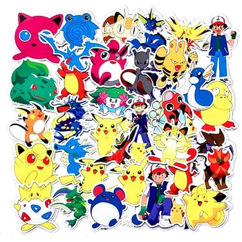 50 100 PCS pokemons cartoon PVC waterproof Pikachu sticker notebook computer laptop bar case car sticker 
50 100 PCS pokemons cartoon PVC waterproof Pikachu sticker notebook computer laptop bar case car sticker