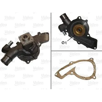 VALEO water pump FO.FIESTA 1,8 TD 91/95506642VALEO 
VALEO water pump FO.FIESTA 1,8 TD 91/95506642VALEO
