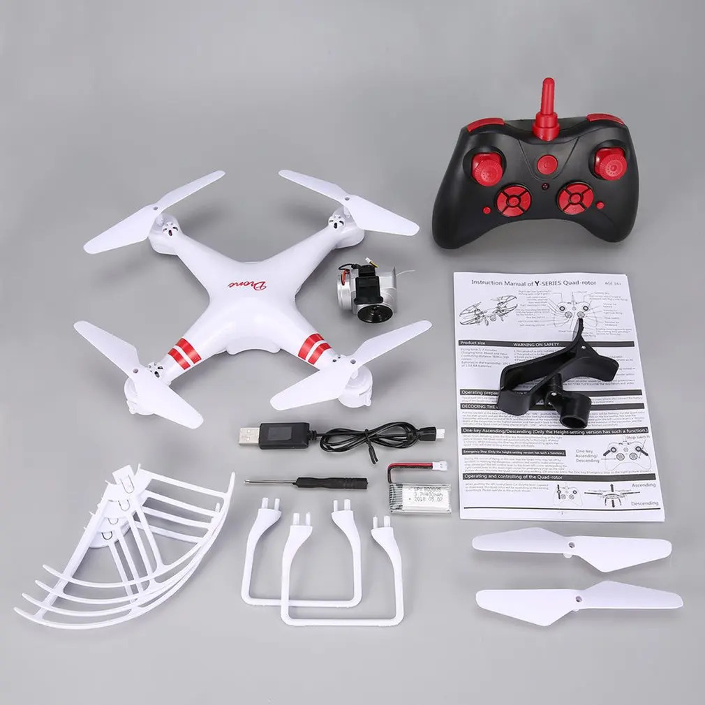 KY101S WiFi FPV Wide Angle 720P Camera Selfie RC Drone Altitude Hold Headless Mode 3D Flips One Key Return Quadcopter 18Mins
KY101S WiFi FPV Wide Angle 720P Camera Selfie RC Drone Altitude Hold Headless Mode 3D Flips One Key Return Quadcopter 18Mins