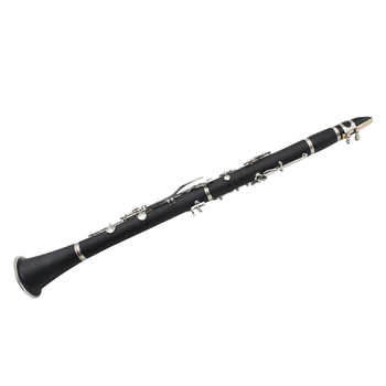 Clarinet ABS 17 Key bB Flat Soprano Binocular Clarinet with Cleaning Cloth Gloves 10 Reeds Screwdriver Reed Case Woodwind
Clarinet ABS 17 Key bB Flat Soprano Binocular Clarinet with Cleaning Cloth Gloves 10 Reeds Screwdriver Reed Case Woodwind