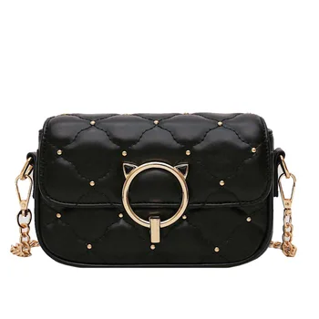 Hipster Bag Women's Bag 2019 New Style Textured Western Style All-match Messenger Bag Fashion One-Shoulder Rhombus Chain Bag
Hipster Bag Women's Bag 2019 New Style Textured Western Style All-match Messenger Bag Fashion One-Shoulder Rhombus Chain Bag