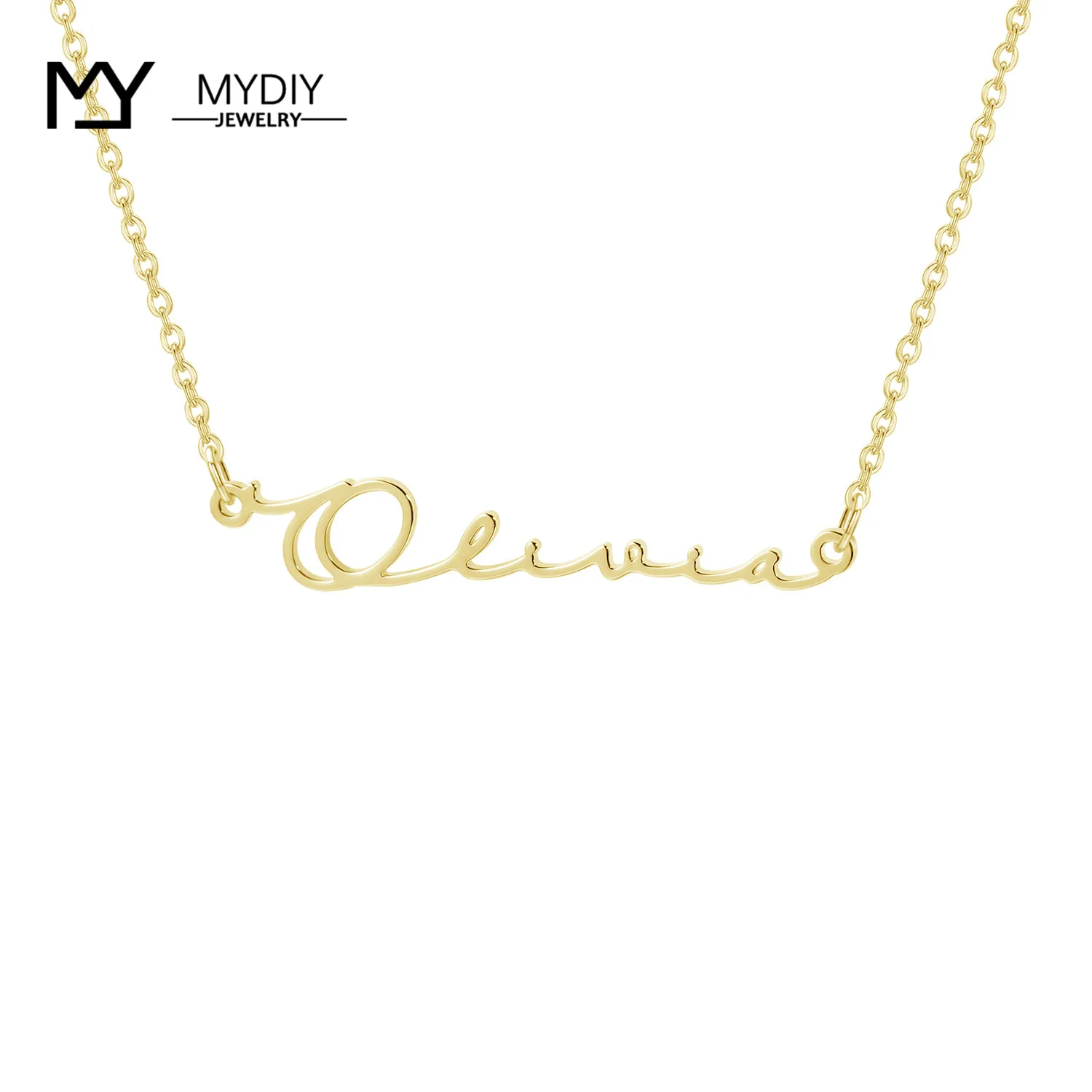 Customized Script Name Necklace Cursive 925 Sterling Silver Nameplate Necklace Handmade Gift for Women Choker
Customized Script Name Necklace Cursive 925 Sterling Silver Nameplate Necklace Handmade Gift for Women Choker