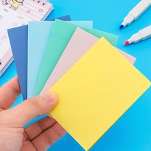 50 Sheets Colorful Transparent Sticky Notes Memo Pad Stickers Daily To Do List Note Paper For Student Office School Stationery
50 Sheets Colorful Transparent Sticky Notes Memo Pad Stickers Daily To Do List Note Paper For Student Office School Stationery