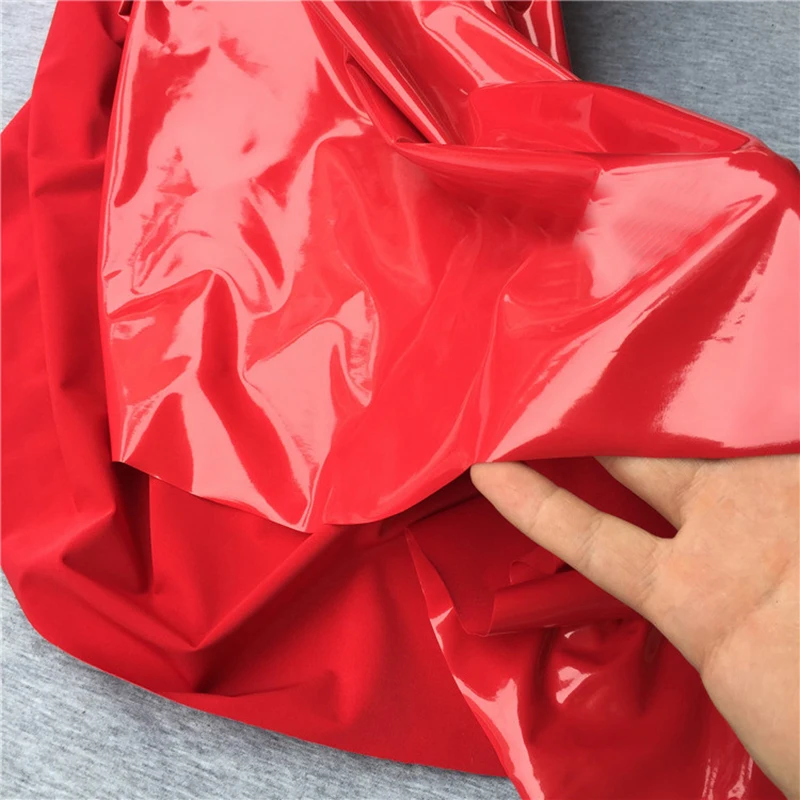 Good Red Shining Mirror PU Leather Fabric Stretch PU Artificial Leather Sewing Material for Sexy Pants DIY Bodysuits Clothing
Good Red Shining Mirror PU Leather Fabric Stretch PU Artificial Leather Sewing Material for Sexy Pants DIY Bodysuits Clothing