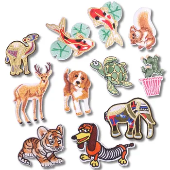50pcs/lot Embroidery Patches Strange Things Fish Antelope Camel Turtle Backpack Clothing Decoration Iron Heat Transfer Applique
50pcs/lot Embroidery Patches Strange Things Fish Antelope Camel Turtle Backpack Clothing Decoration Iron Heat Transfer Applique