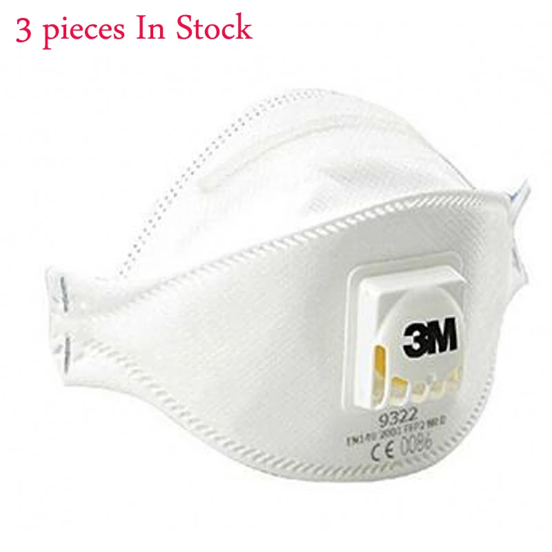 3pcs FFP2 99% Filter 3M 9334 Aura Breathe Mask Level Oily Non-oily Particulates Breathing Mask Prevention of Germs Anti Flu
3pcs FFP2 99% Filter 3M 9334 Aura Breathe Mask Level Oily Non-oily Particulates Breathing Mask Prevention of Germs Anti Flu