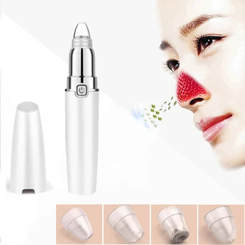 Face Vacuum Cleaner Black Dot Nose Pore Cleaner Blackhead Remover Electric Stick Against Black Dots Suction Extractor Skin Care 
Face Vacuum Cleaner Black Dot Nose Pore Cleaner Blackhead Remover Electric Stick Against Black Dots Suction Extractor Skin Care