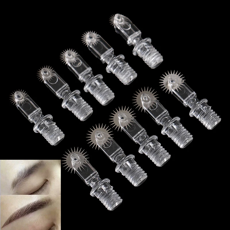 5 Pcs/Set Newest Disposable Roller Microblading Needles Tattoo Eyebrow Fog Embroidery Pin for Permanent Makeup Micro Manual Pens
5 Pcs/Set Newest Disposable Roller Microblading Needles Tattoo Eyebrow Fog Embroidery Pin for Permanent Makeup Micro Manual Pens