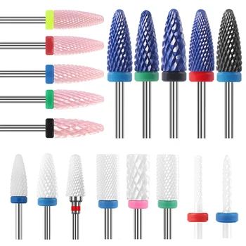 Milling Cutter For Manicuring Electric Nail Drill Bits Ceramic Nail Files Buffer Pedicure Nail Art Tool Machine Polish Remover
Milling Cutter For Manicuring Electric Nail Drill Bits Ceramic Nail Files Buffer Pedicure Nail Art Tool Machine Polish Remover