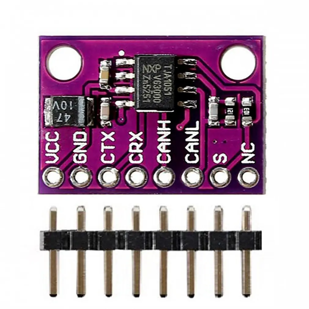 TJA1051 CAN Bus Transceiver Communication Module for Arduino Replace TJA1050 High Speed Low Power Consumption
TJA1051 CAN Bus Transceiver Communication Module for Arduino Replace TJA1050 High Speed Low Power Consumption