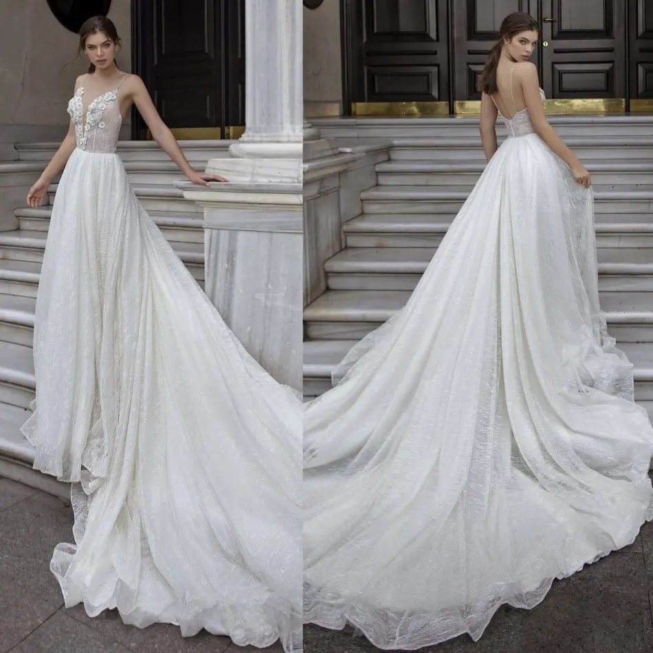 Свадебное платье на тонких бретельках, модель 2020 года, свадебные платья на заказ, с открытой спиной и шлейфом, ТРАПЕЦИЕВИДНОЕ свадебное платье
Свадебное платье на тонких бретельках, модель 2020 года, свадебные платья на заказ, с открытой спиной и шлейфом, ТРАПЕЦИЕВИДНОЕ свадебное платье