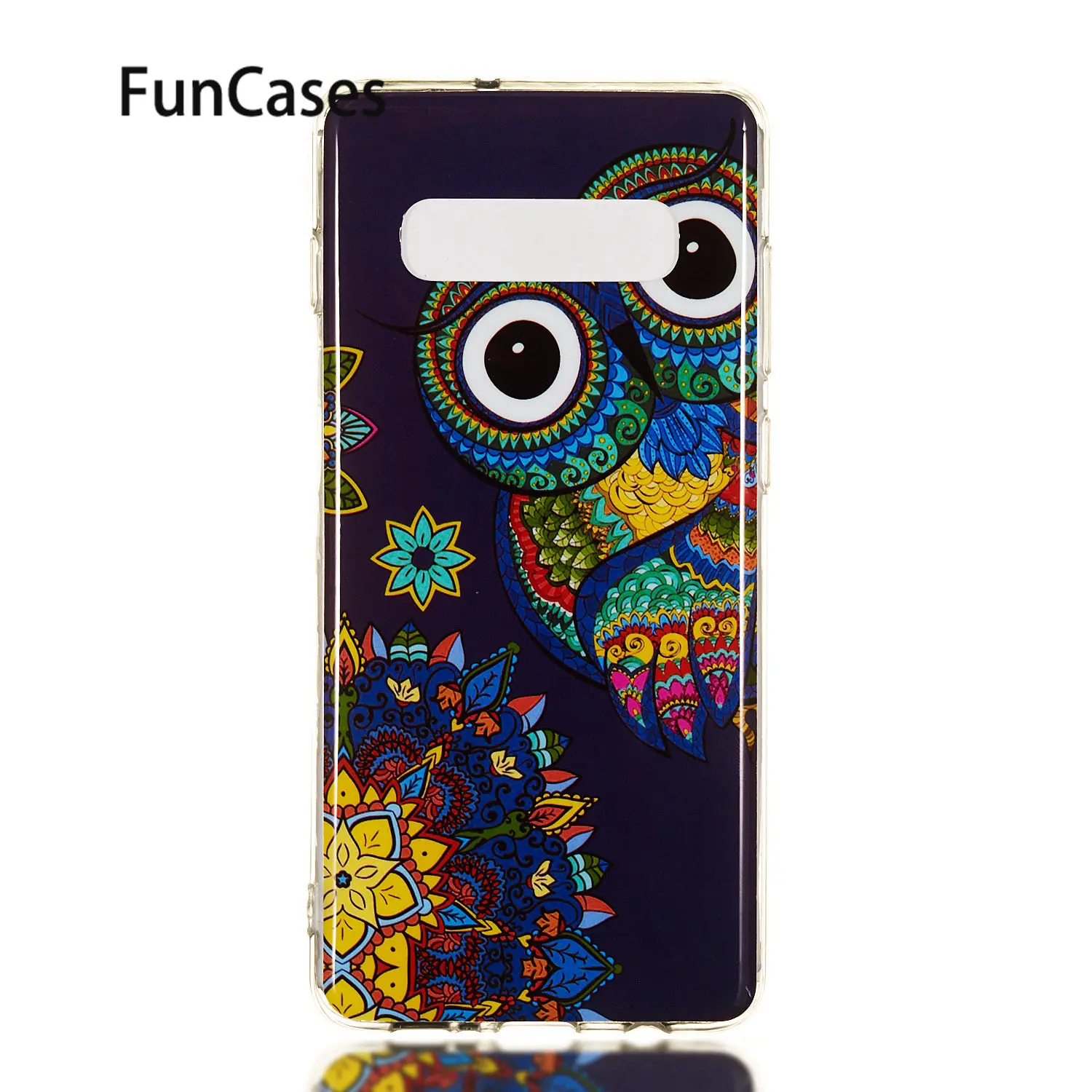 Ночной светильник чехол для samsung S10 Plus Мягкий из термопластика s Galaxy S9 S10E Lite 5G J2 Core J3