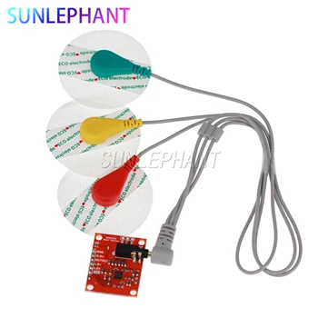 AD8232 Ecg module AD8232 ecg measurement pulse heart ecg monitoring sensor module kit Diy
AD8232 Ecg module AD8232 ecg measurement pulse heart ecg monitoring sensor module kit Diy