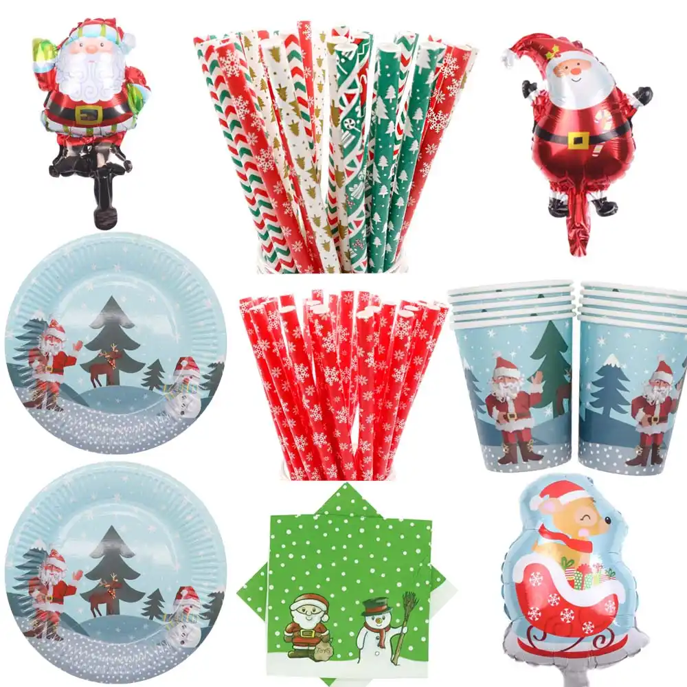 creative pvc christmas table table cloth christmas desktop