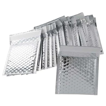 Bubble Shipping Mailing Bags Silver Bubble Mailers Padded Envelopes Multi Function Packaging Metallic Shipping Bags
Bubble Shipping Mailing Bags Silver Bubble Mailers Padded Envelopes Multi Function Packaging Metallic Shipping Bags