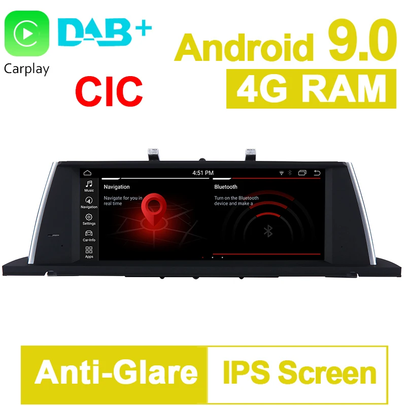 10 25 дюймов 4G RAM Android 9 0 Автомобильная Радио GPS навигационная система аудио для BMW 5