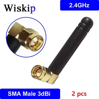 2pcs 2.4GHz antenna wifi SMA Male Connector 3dbi 2.4 ghz antena wi fi Small Size antenne white wi-fi antenas antennas router
2pcs 2.4GHz antenna wifi SMA Male Connector 3dbi 2.4 ghz antena wi fi Small Size antenne white wi-fi antenas antennas router