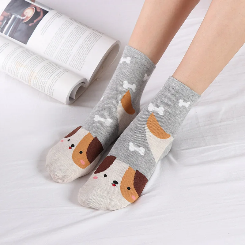 1 Pair of Cute Cartoon, Funny and Personalized Fashion Animal Cotton Ladies Socks
1 Pair of Cute Cartoon, Funny and Personalized Fashion Animal Cotton Ladies Socks