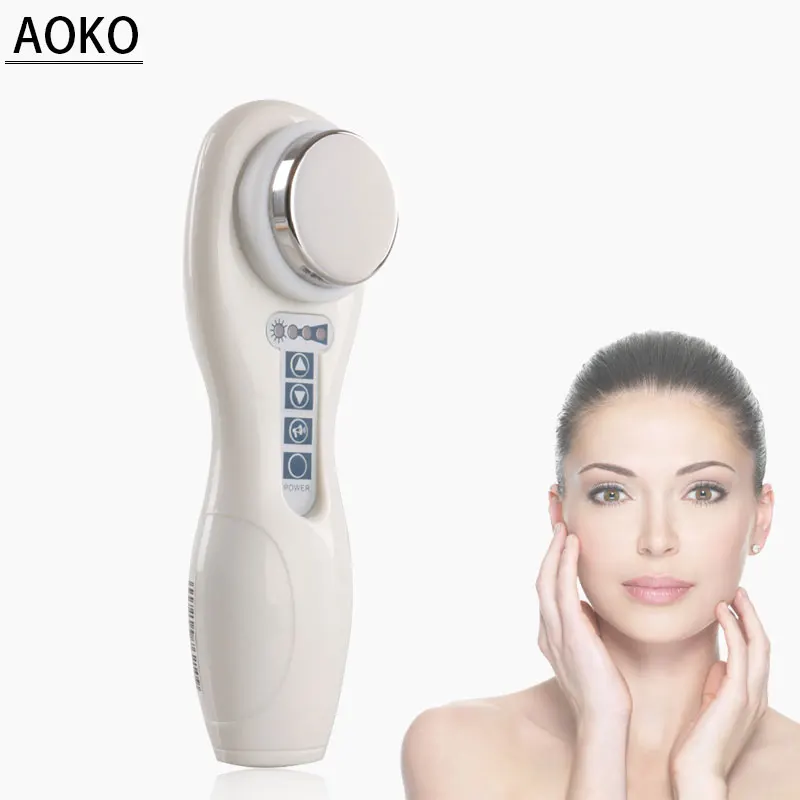 AOKO Portable Ultrasound Iron Facial Beauty Machine Vibration Massage Face Deep Clean Remove Wrinkle Anti Acne Skin Rejuvenation
AOKO Portable Ultrasound Iron Facial Beauty Machine Vibration Massage Face Deep Clean Remove Wrinkle Anti Acne Skin Rejuvenation