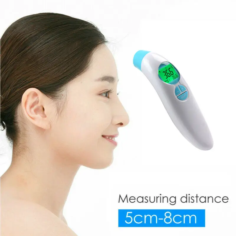 Infrared Digital Baby Thermometer LCD Body Measurement Forehead Ear Non-Contact Adult Body Fever IR Children Thermometer
Infrared Digital Baby Thermometer LCD Body Measurement Forehead Ear Non-Contact Adult Body Fever IR Children Thermometer