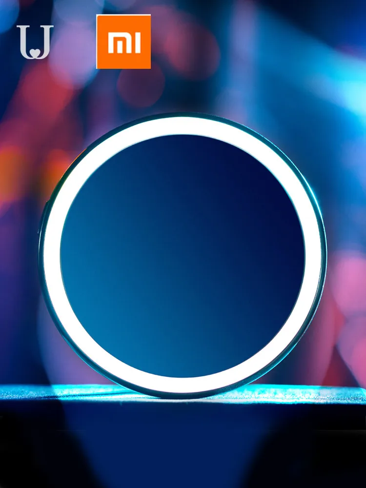 Xiaomi HD Makeup Mirror with LED Color Blue Light Cosmetic Mirror Mini Portable Touch Control Sensing Mirror For Beauty Makeup
Xiaomi HD Makeup Mirror with LED Color Blue Light Cosmetic Mirror Mini Portable Touch Control Sensing Mirror For Beauty Makeup