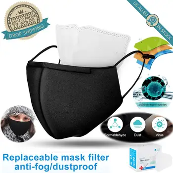 PM 2.5 Dust-proof Replacable Face Masks Breathable Filters Outdoor Cycling Mouth Face Respirator Mask For Adults Deodorate Masks
PM 2.5 Dust-proof Replacable Face Masks Breathable Filters Outdoor Cycling Mouth Face Respirator Mask For Adults Deodorate Masks