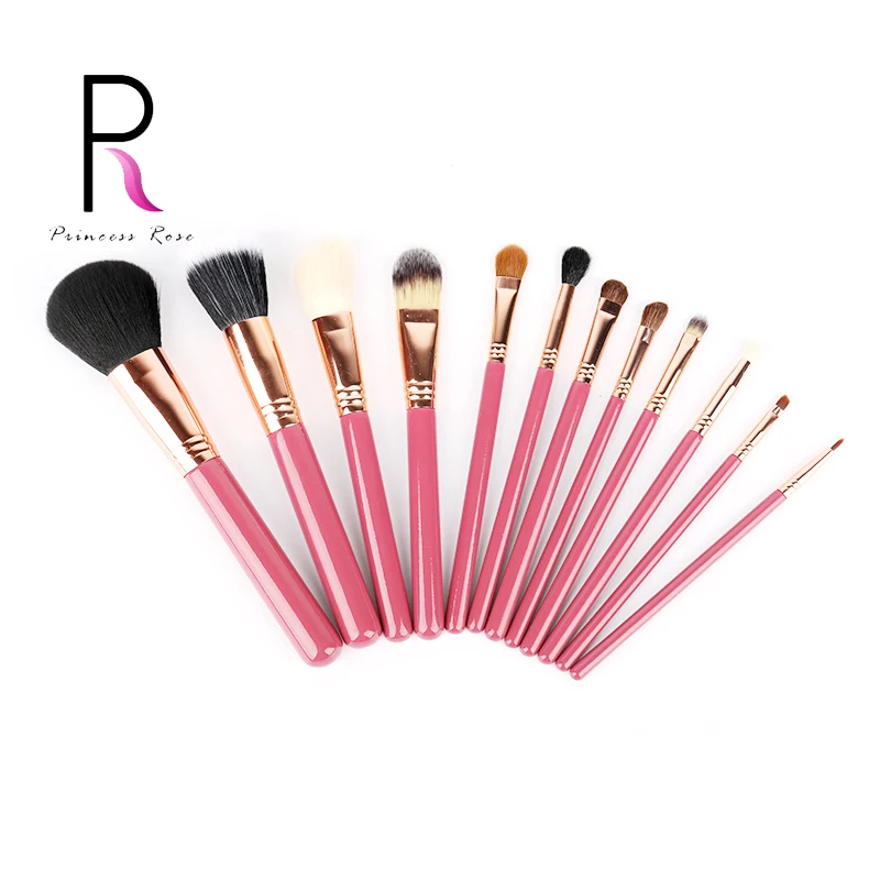 Rose Princess 12PCS mountain wool multi-function makeup brush liquid foundation eye shadow concealer blurher with brush
Rose Princess 12PCS mountain wool multi-function makeup brush liquid foundation eye shadow concealer blurher with brush