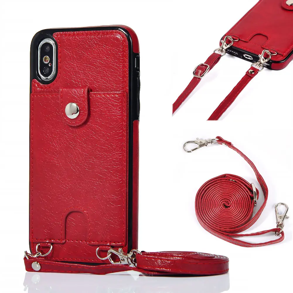 Vintage PU Leather Phone Case for iPhone Xs Max XR X Wallet Card Case for iPhone 6 6S 7 8 Plus Back Cover Case With Strap
Vintage PU Leather Phone Case for iPhone Xs Max XR X Wallet Card Case for iPhone 6 6S 7 8 Plus Back Cover Case With Strap