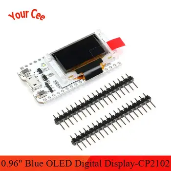 ESP32 Bluetooth WIFI Kit OLED Blue 0.96 inch Display Module CP2102 32M Flash 3.3V-7V Internet Development Board for Arduino
ESP32 Bluetooth WIFI Kit OLED Blue 0.96 inch Display Module CP2102 32M Flash 3.3V-7V Internet Development Board for Arduino