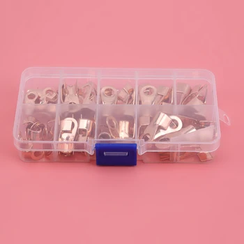 Golden Thicken Copper Opening Nose Copper Terminal Block Multi-size Square Copper Nose Plug Set Tools
Golden Thicken Copper Opening Nose Copper Terminal Block Multi-size Square Copper Nose Plug Set Tools
