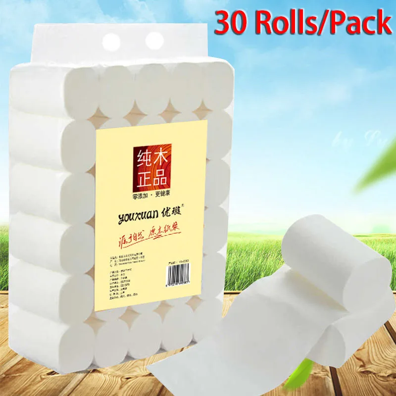 30 Rolls Soft Wood Pulp Napkins Toilet Paper 4 Layers Household Universal For Takeaways/ Parties/ Schools/ Car
30 Rolls Soft Wood Pulp Napkins Toilet Paper 4 Layers Household Universal For Takeaways/ Parties/ Schools/ Car
