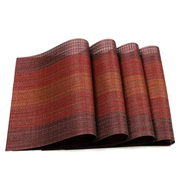 Placemats Set of 4 Crossweave Woven Vinyl Placemat for Kitchen Table Heat Resistant Non-slip Kitchen Table Mats Easy to Clean (R
Placemats Set of 4 Crossweave Woven Vinyl Placemat for Kitchen Table Heat Resistant Non-slip Kitchen Table Mats Easy to Clean (R