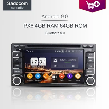 DSP PX6 2 din Android 9.0 4GB RAM Car DVD Player For Subaru Forester Impreza 2008-2011 Glonass Map autoradio Bluetooth 5.0
DSP PX6 2 din Android 9.0 4GB RAM Car DVD Player For Subaru Forester Impreza 2008-2011 Glonass Map autoradio Bluetooth 5.0