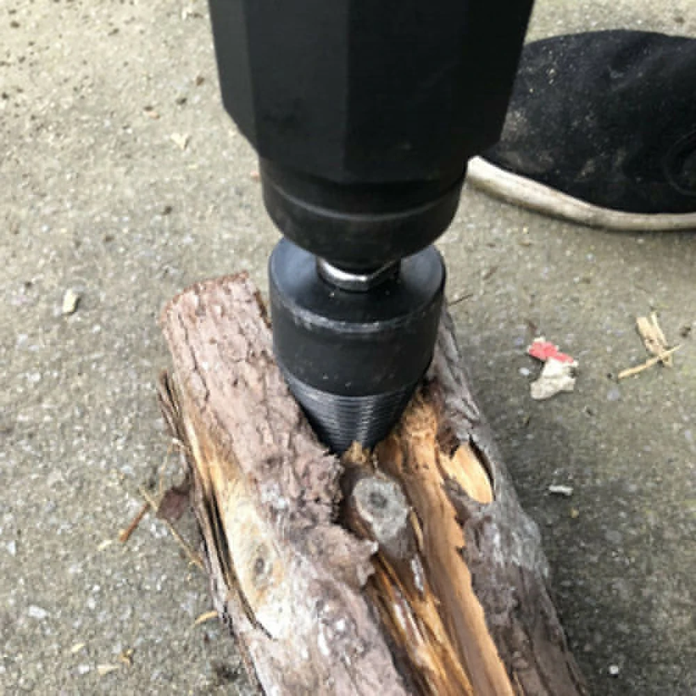 Household Log Splitter Drill Bit Screw Cone Kindling Firewood Hand Stick 45 mm replacement head drilling woodworking
Household Log Splitter Drill Bit Screw Cone Kindling Firewood Hand Stick 45 mm replacement head drilling woodworking