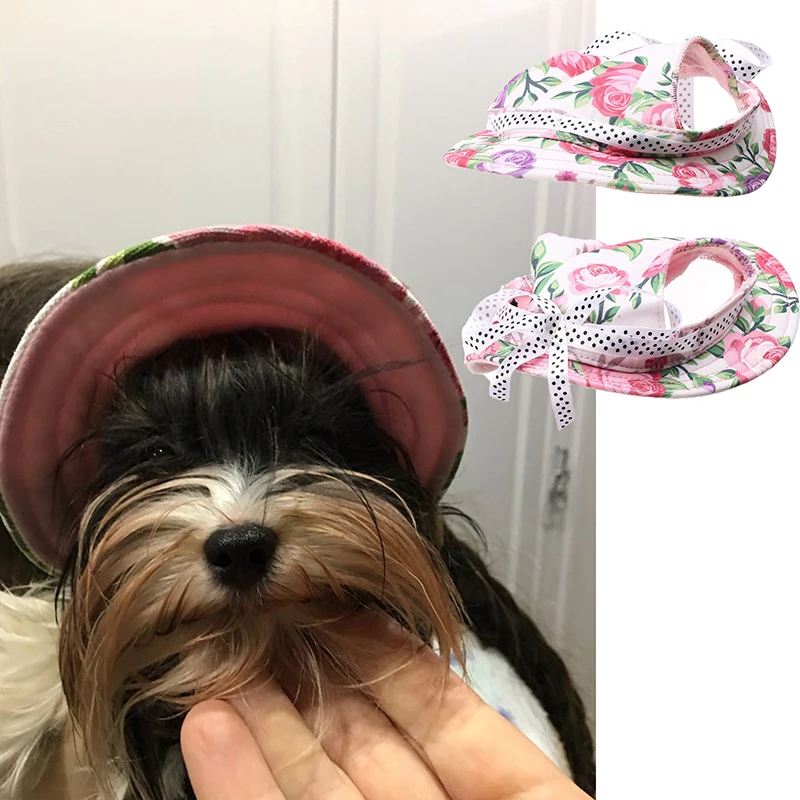 Cute Summer Hat With Bow Tie For Dogs Cute Summer Hat With Bow Tie For Dogs