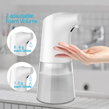 Touchless Hand Disinfection Machine Automatic Soap Dispenser Wall-mounted Sensor Mist Spray Hand Sanitizer Disinfection 350ML
Touchless Hand Disinfection Machine Automatic Soap Dispenser Wall-mounted Sensor Mist Spray Hand Sanitizer Disinfection 350ML
