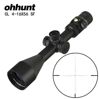 ohhunt CL 4-16X56 SF Hunting Riflescopes Red Green Illuminated Glass Reticle Side Parallax Turrets Lock Reset Tactical Scope
ohhunt CL 4-16X56 SF Hunting Riflescopes Red Green Illuminated Glass Reticle Side Parallax Turrets Lock Reset Tactical Scope