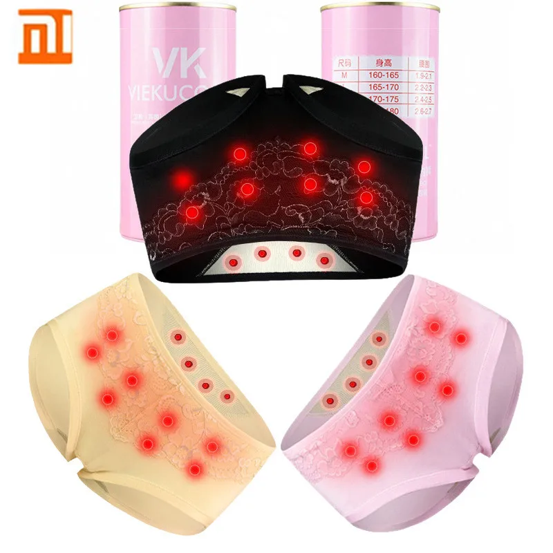 New 3pcs XiaoMi mijia Morday Panties Women Magnetic Therapy Health Care Panties Comfortable Breathable Soft Skin Lace Boxer
New 3pcs XiaoMi mijia Morday Panties Women Magnetic Therapy Health Care Panties Comfortable Breathable Soft Skin Lace Boxer