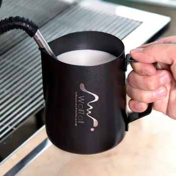 Milk Frothing Pitcher Non-Stick Coating Frothing Black Pitcher Espresso Coffee Barista Craft Latte Cappuccino Frothing pitcher
Milk Frothing Pitcher Non-Stick Coating Frothing Black Pitcher Espresso Coffee Barista Craft Latte Cappuccino Frothing pitcher
