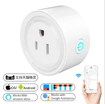US Smart Plug Wifi Smart Socket Smart Life Plug Alexa adapter Wifi Smart Timer Pwork with Alexa Google Home Tuya Voice Control
US Smart Plug Wifi Smart Socket Smart Life Plug Alexa adapter Wifi Smart Timer Pwork with Alexa Google Home Tuya Voice Control